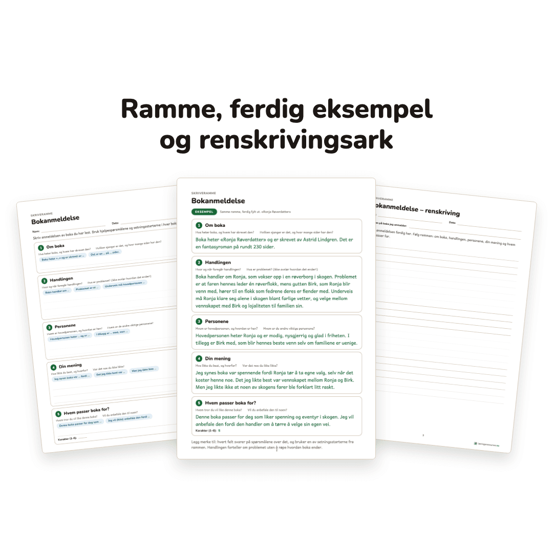 Skriveramme – bokanmeldelse – bilde 2