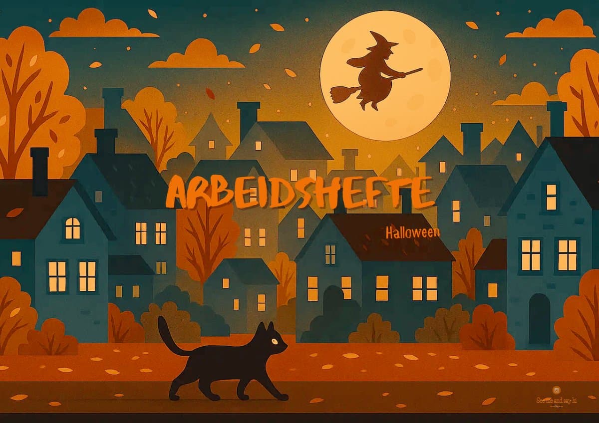 Halloween-arbeidshefte