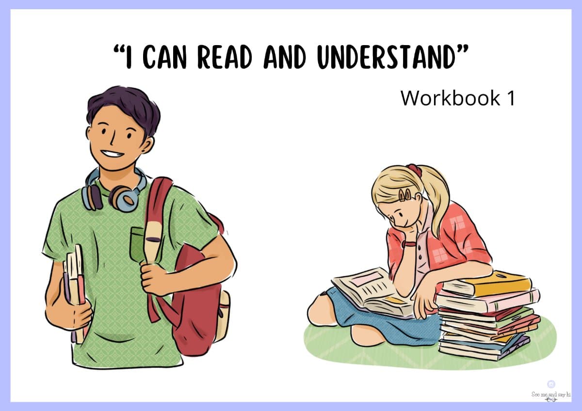 "I can read and understand" – Leseforståelseshefte på engelsk, arbeidshefte 1