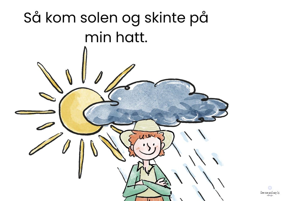 Lille Petter Edderkopp – aktivitetspakke: sangkort, matching, telling og finmotorikk