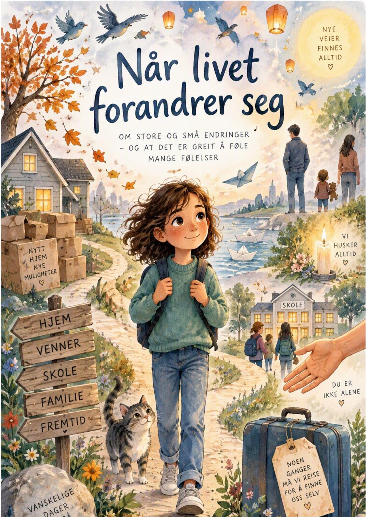 Når livet forandrer seg - undervisningshefte om forandringer, usikkerhet og livsendringer